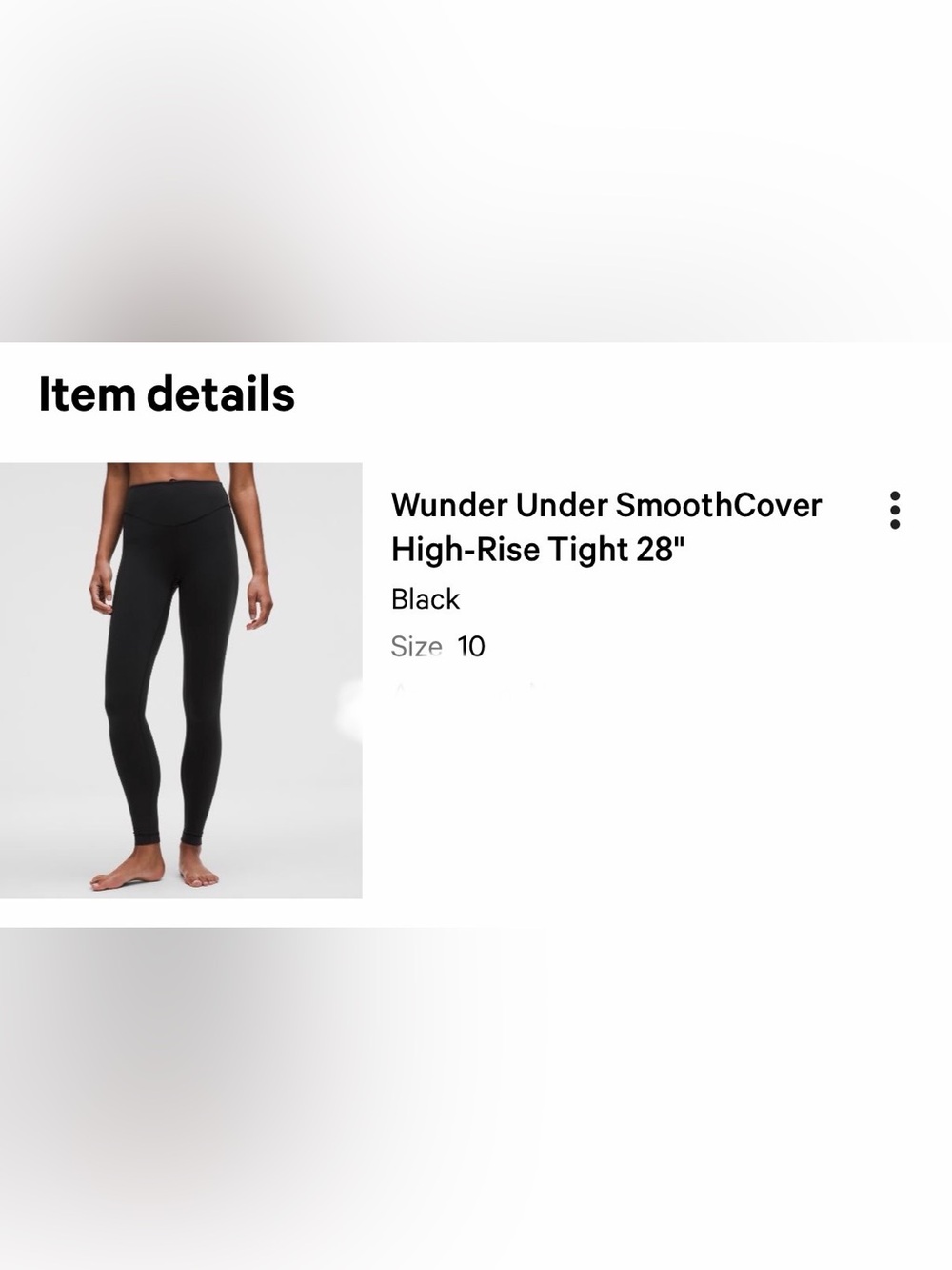 lululemon athletica Black High-Waist Bike Shorts